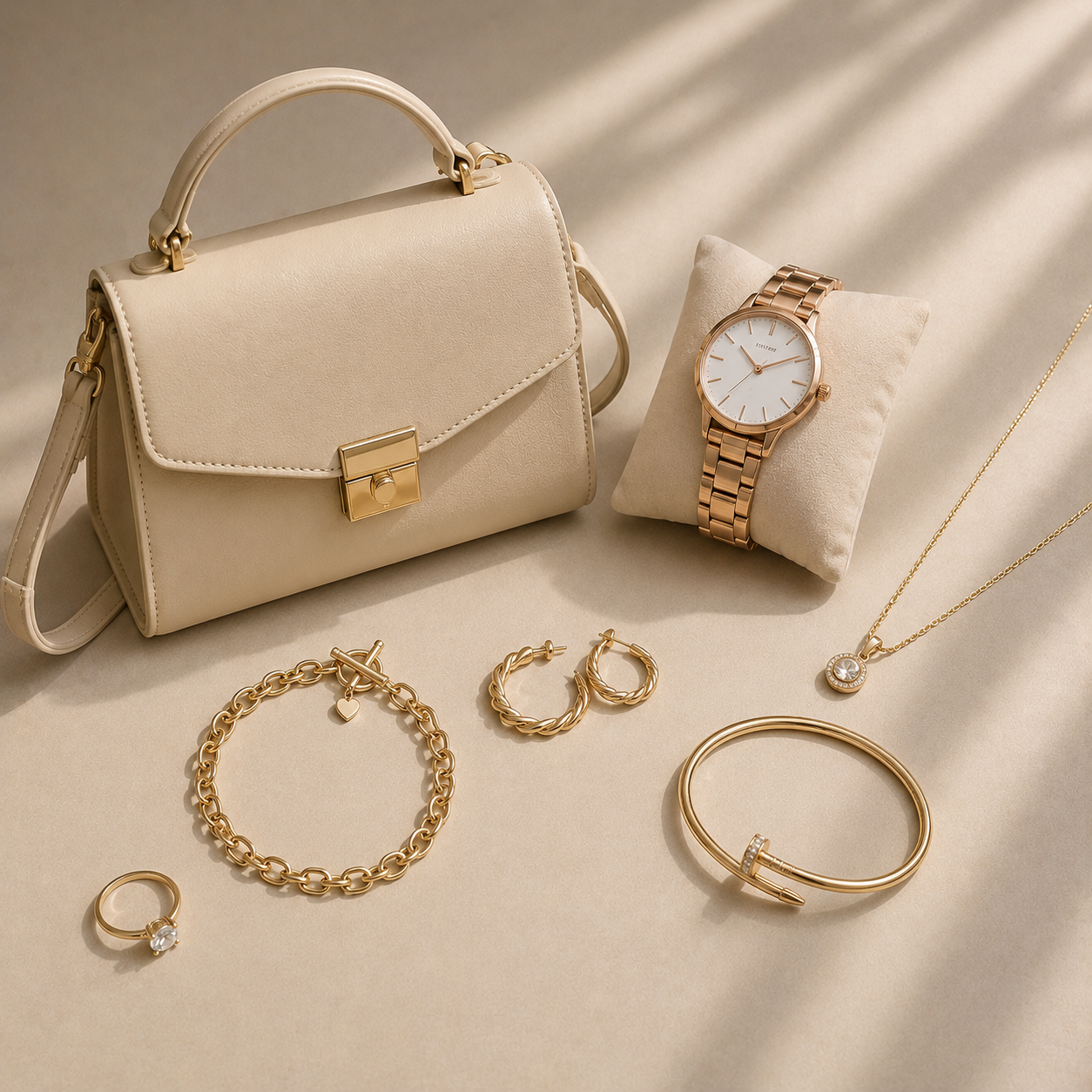 Watches, Bags, Jewellery